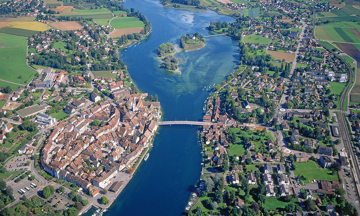 Luftaufnahme Stein am Rhein © Stein am Rhein