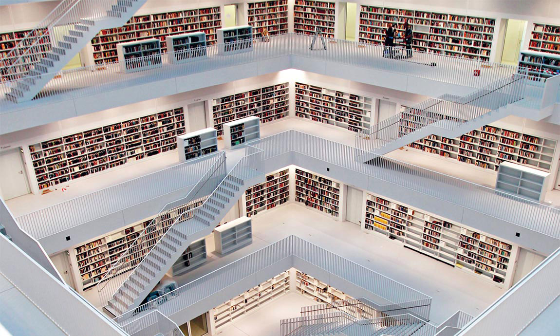 Stadtbibliothek Stuttgart © Kraufmann/Harms, Stadt Stuttgart