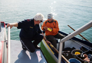 Reportage, Seepolizei, Hard am Bodensee, Fischerboot