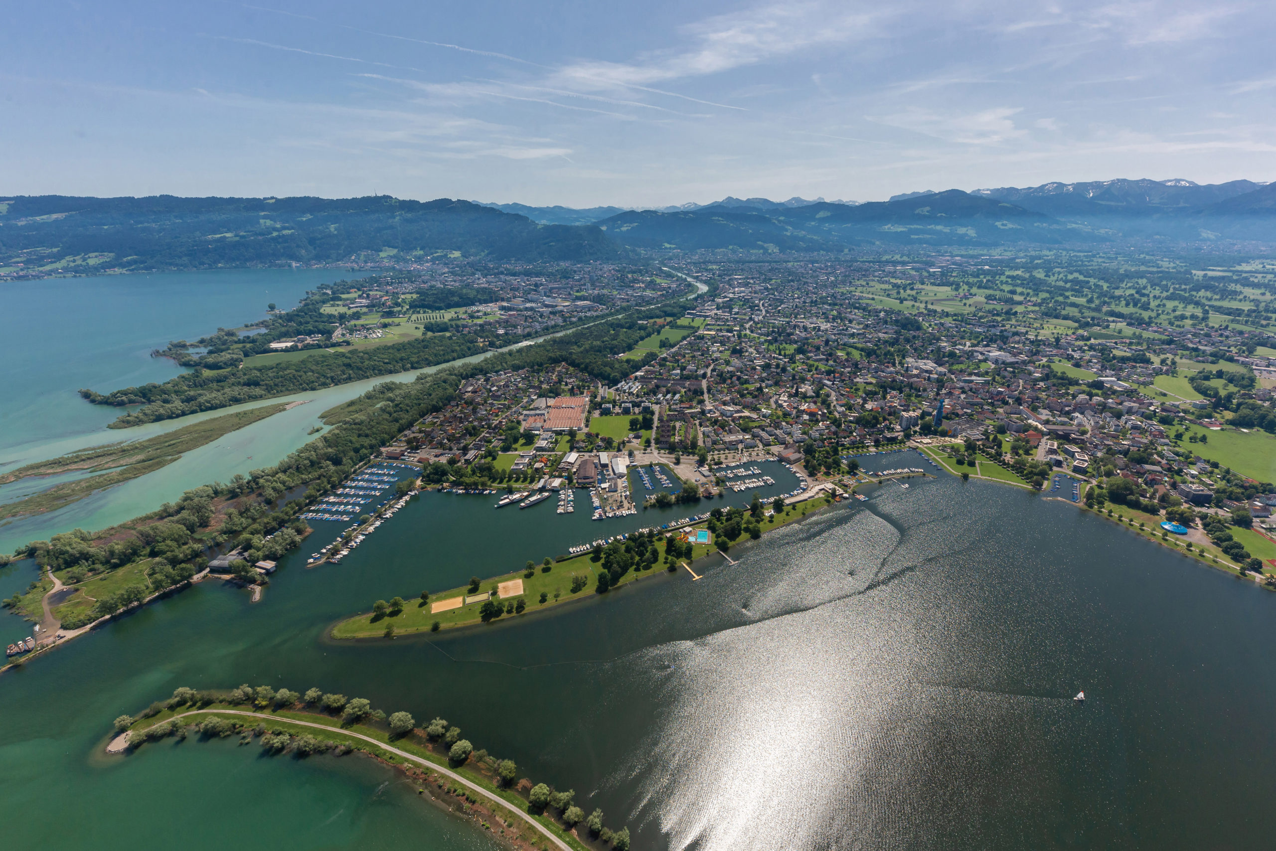 Hafen Hard am Bodensee